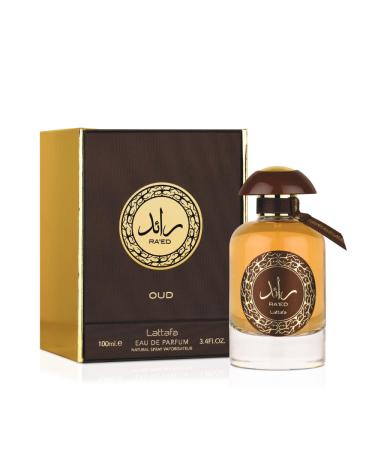 Lattafa Perfumes Ra'ed Oud for Unisex Eau de Parfum Spray 3.4 Ounce - Buy Online on GoSupps.com