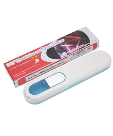 Toothbrush sterilizer portable deep -toothbrush disinfectant toothbrush sterilizer organizer toothbrush cleaner toothbrush sanitizer travel etui fda ze blue