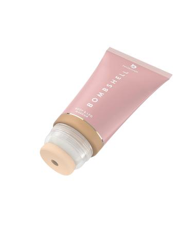 Bronze Bombshell Body and Leg Makeup 3.4 Fl. Oz. (N8 Medium Natural) - Full Coverage Foundation and Concealer for Scars, Bruises, Tattoos, Vitiligo - Buy Online on GoSupps.com