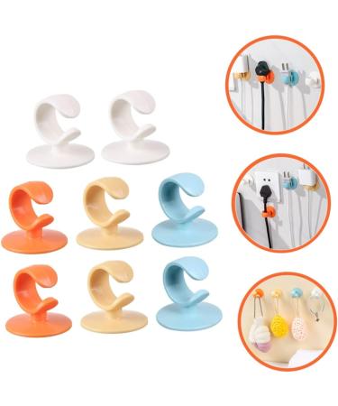 Buy CABILOCK 16 STK Self-Adhesive Wall Hooks - Durable ABS Plastic for Hake Care & Socket Storage - International Shipping Available - Buy Online on GoSupps.com