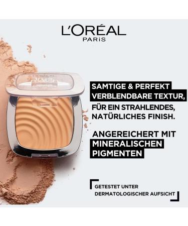 L'Or al Paris Matting Compact Powder with SPF 8 - Perfect Match Powder No. 1.R/1.C Rose Ivory (9g) - International Shipping Available - Buy Online on GoSupps.com