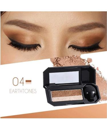 Aaiffey Dual-Color Waterproof Eyeshadow - Highly Pigmented with Exquisite Glitters - Long Lasting Earth Tone Eye Makeup - Buy Online on GoSupps.com