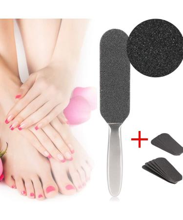 Foot Callus Remover Pedicure Tool Foot File Double Side for Dry Skin Home Use Skin Care Hard Cracked Skin - Buy Online on GoSupps.com