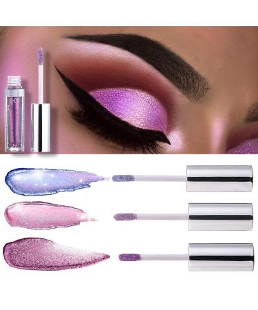 AllbestAye Glitter Liquid Eyeshadow - 12 Colors Long-Lasting Waterproof Metallic Shimmer for Party & Festival Makeup - A103 - Buy Online on GoSupps.com