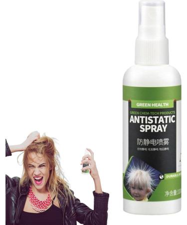 2 Static Electricity Remover 100ml Static Schmatic for Clothing Natural Static Cling Remover Anti-Static Spray Travel Size Hair Antistatic Spray Static Cling Spray 2 Pcs Single Attribute - Buy Online on GoSupps.com