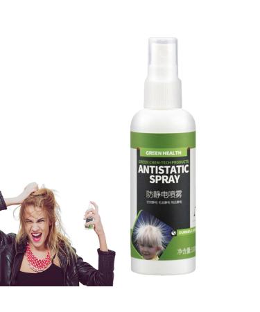 2 Pcs Static Electricity Remover | Portable Static Guard Spray Crimping and Static Remover Spray Static Spray for Clothes Hair Furniture and