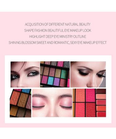 zutaa COLOR HARMONY 24 Colors Eyeshadow 4 Colors Blusher 4Colors Lipgloss 2 Colors Powder - Buy Online on GoSupps.com