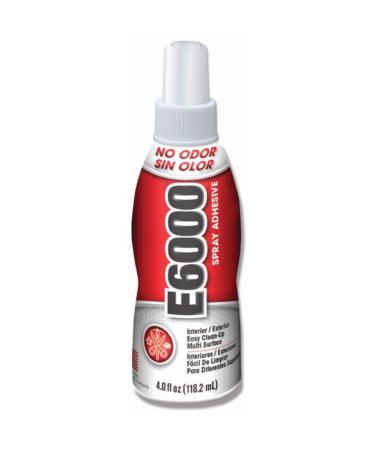E6000 Multi-Purpose Spray Adhesive, No Size, White