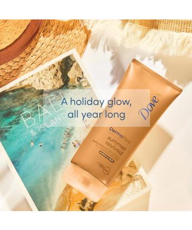 Dove DermaSpa Summer Revived Medium to Dark Tanning Lotion & Dove Body Love Care Radiant Glow Body Lotion 2 piece - Buy Online on GoSupps.com