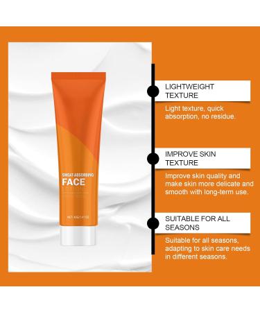 Sweat Absorbing Face Lotion Anti Sweat Face Moisturiser Face Antiperspirant Unscented Moisturiser Oil Control Lotion for Face Care Effective Extra Protection For Excessive Sweating - Buy Online on GoSupps.com