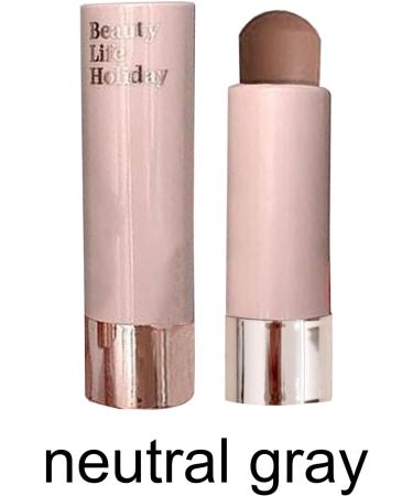 Huxibai Contouring Stick Concealer Foundation Stick with Beauty Ball Effect Moisturizing Bronzer for Natural Shine on Occasions Wedding Events Home Bride Daily Use Neutral Gray - Buy Online on GoSupps.com
