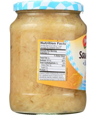 Hengstenberg Choucroute bavaroise avec vin (pas d' tui) - Buy Online on GoSupps.com