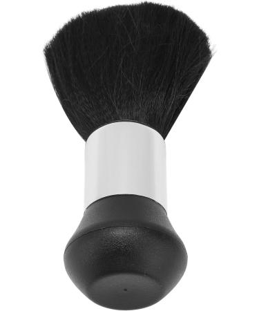 Black Neck Duster Brush Easy Using Hair Cutting Brush for Face Neck Cleaning Soft Comfortable Neck Face Dust Brush with Ergonomic Handle Practical Barber Brush for Home Salon - Buy Online on GoSupps.com