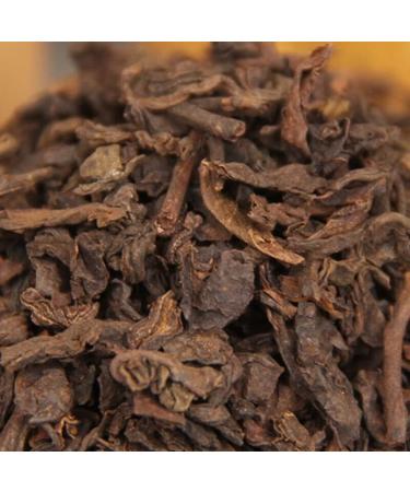 Muzhi Chen Xiang Puer Feuille Libre Th Shu Puer 120g/Bo te Pu-erh m r de Chine (120g) - Buy Online on GoSupps.com