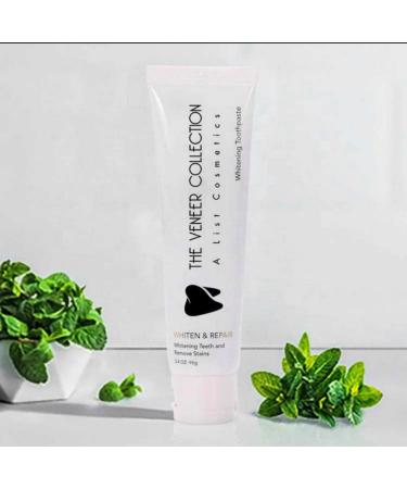 Veneer Whitening Toothpaste | Stain Removal & Fresh Mint | The Veneer Collection - Ship Internationally - Buy Online on GoSupps.com