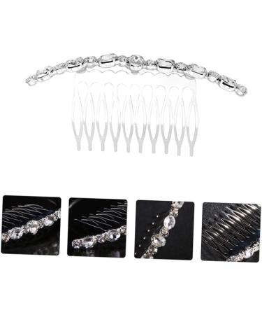 FRCOLOR Wedding Diamond Comb 1 Pc Hair Comb Crystal Headband Bridesmaid Hair Accessories Exquisite Headwear Crystal Side Carpal Tunnel Wrist Brace Pearl Rhinestones Hairpin Rhinestone - Buy Online on GoSupps.com