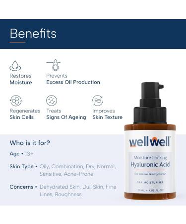 Ultra Light Face Moisturiser with Hyaluronic Acid - 120ml Non-Greasy Deep Hydration | Fragrance Free | International Shipping - Buy Online on GoSupps.com