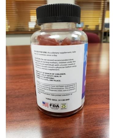 Keto Blast Gummies - 60 Count | 1 Month Supply - Keto Blast Gummy Bears - Buy Online on GoSupps.com