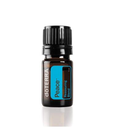 doTERRA - Peace Essential Oil Reassuring Blend - Promotes Feelings of Peace Reassurance and Contentment Counteracts Negative Emotions For Diffusion or Topical Use - 5 milliliter
