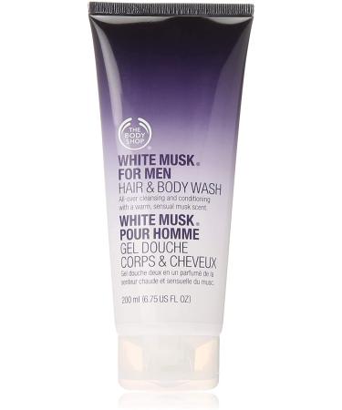 The Body Shop White Musk for Men Hair & Body Wash 6.75-Fluid Ounce