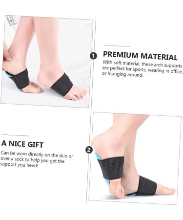 FOMIYES Palm Sole Pad - Foot Protective Cushions & Arch Support Insoles for Ultimate Comfort - Black - Buy Online on GoSupps.com