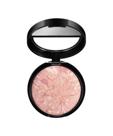 Palette de Poudre de R glage Marbr e Imperm able Contr le d'Huile pour le Visage Fixatrice de Maquillage pour Femmes Poudre fixatrice de maquillage cuite au four 02# 1 unit (Lot de 1)