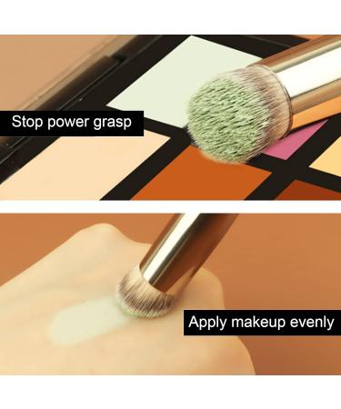 Facial Makeup Concealer Brush Thickened Durable Soft Bristles Concealer Brush Wear Resistant Fine Workmanship for Facial Concealer - Buy Online on GoSupps.com