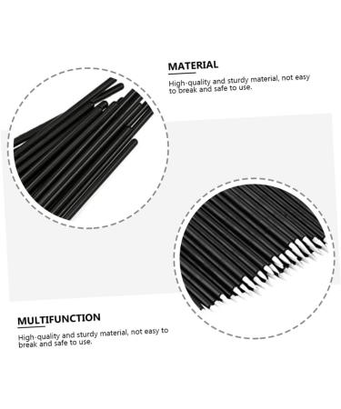 Balacoo 300 Pcs Disposable Eyeliner Makeup Brush Eye Tool Fiber Eyeliner Brush Gel Make up 9x0.7cmx3pcs Blackx3pcs - Buy Online on GoSupps.com