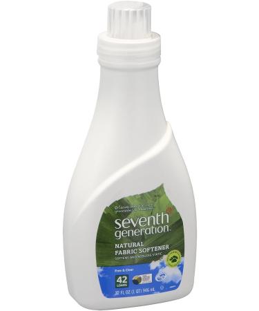 Seventh Generation Free & Clear Fabric Softener 32 oz - Eco-Friendly Choice - Buy Online on GoSupps.com