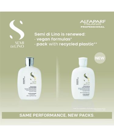 Alfaparf Milano Semi di Lino Diamond Shampoo & Conditioner Set - Sulfate Free Color Treated Hair Care for Brilliant Shine & Softness - International Shipping Available - Buy Online on GoSupps.com
