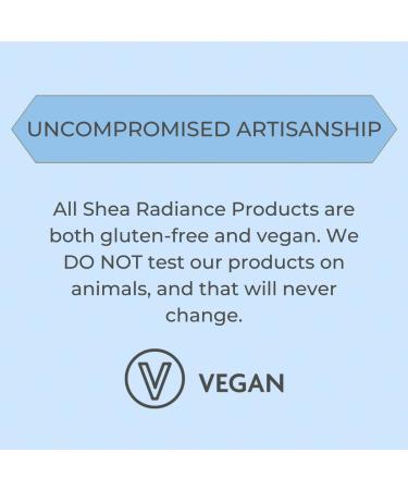 Shea Radiance Unrefined Organic Shea Butter - Moisturizer for Face, Body, Hair & Skin (9oz) - Buy Online on GoSupps.com
