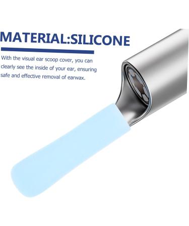 WOFASHPURET 10pcs Ear Scoop Covers Silicone Ear Wax Removal Tips Soft Head for Safe and Gentle - Buy Online on GoSupps.com