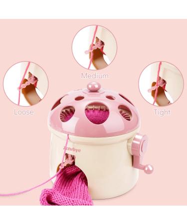 HCBZVV 32 Needles Knitting Machine with Yarn Set - DIY Circular Crochet Loom for Sock Hat Blankets - Perfect Gift for Adults and Kids - Buy Online on GoSupps.com