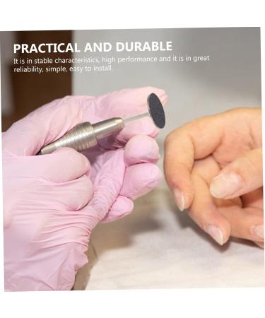 RORPOIR 1 Set Nail Polishing Sheets Nail Kits Sanding Disc Attachment Electric Grinding Slices Nail Disc Bit Power Nail File Pedicure Sanding Disc Stainless Steel Nail Drill Exfoliating - Buy Online on GoSupps.com
