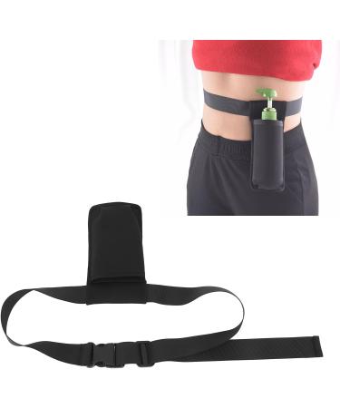 Lightweight Black Massage Oil Waist Bag | Spa & Massage Lotion Carrier - Perfect for Massagers - Buy Online on GoSupps.com