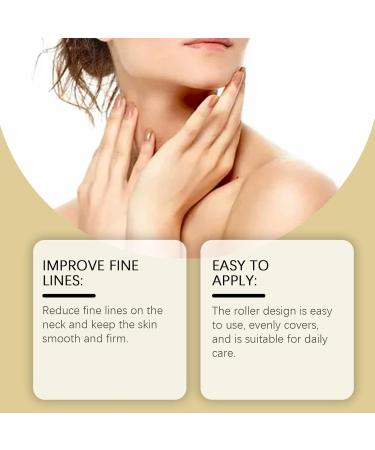 gcdat Firming Neck Cream with Roller Moisturizing Anti-Aging Neck Cream Reduces Wrinkles and Fine Lines Tightening and Lifting Lotions Skin Care for All Skin Types - Buy Online on GoSupps.com