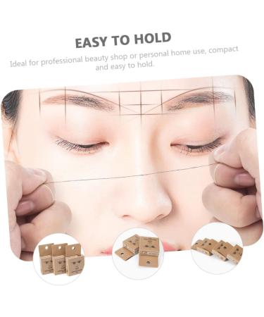 Didiseaon 8 Pcs Ink Pattern Embroidery Thread Ruler Ink Wire Embroidered Eyebrow Ink Draw a Line Wire Box - Buy Online on GoSupps.com