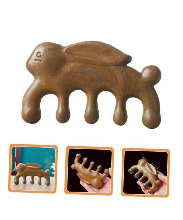 Buy Frcolor 2-Pack Green Sandalwood Massage Combs - Antistatic Multiple Tools for Scalp Massage & Body Care - Perfect Gift! - Buy Online on GoSupps.com