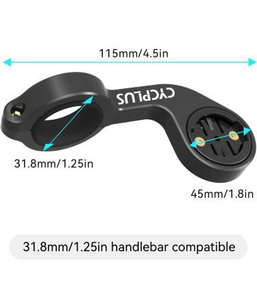CYCPLUS Z1 Bicycle Computer Mount | Left Handlebar Mount for Enhanced Cycling Experience - Buy Online on GoSupps.com