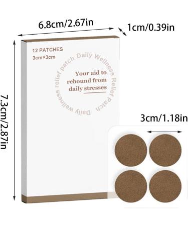 Neamou Wellness Relief Patch | Muscle Relaxation Stickers Self-Adhesive Soothing Pain Relief for Headaches & Fever | Safe for Legs & Arms - Buy Online on GoSupps.com