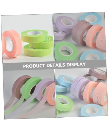 FRCOLOR 8Rolls tape Lashes Tool adhesive fabric tapes foam under eye pads adhesive tape Adhesive Eyelash Tapes foam tape Eyelash Tape Line Cotton Stem cotton swab medical - Buy Online on GoSupps.com