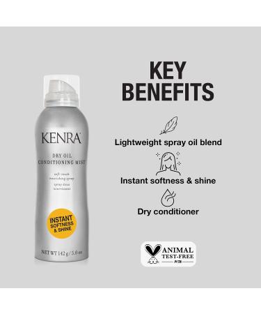Kenra Professional Dry Oil Conditioning Mist 5 oz - Nourishing Hair Treatment - Buy Online on GoSupps.com