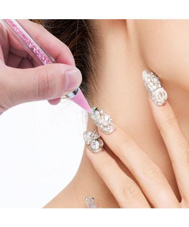 Diamond Painting Pen - Dual-Ended Rhinestone Picker & Nail Art Tool | 5D DIY Gem & Bead Decoration (Blue - Buy Online on GoSupps.com