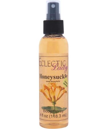 Honeysuckle Body Spray (Double Strength) 4 ounces Double Strength 4 Fl Oz (Pack of 1)