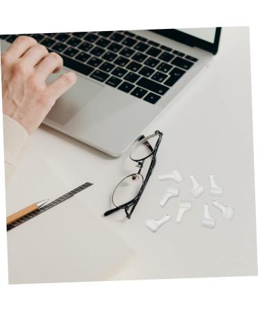 Nuobesty 50 Pcs Silicone Glasses Leg Covers & Ear Hooks - Anti-Slip Holder for Glasses - Durable & Elastic Ear Handles - 2x1x0.5cm - Buy Online on GoSupps.com