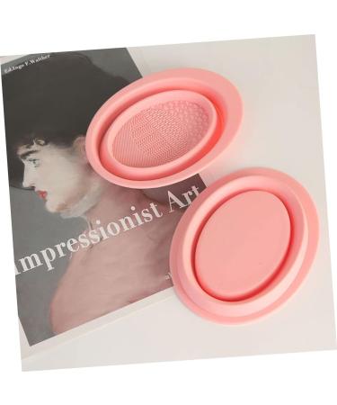 FRCOLOR Cleanser of Makeup Brush Makeup Brush Folding Scrubber Creative Makeup Brush Cleaning Brush Scrubber Holder Scrubber Cleansing Cleaning Tools Silica Gel Cosmetic Cleaner - Buy Online on GoSupps.com