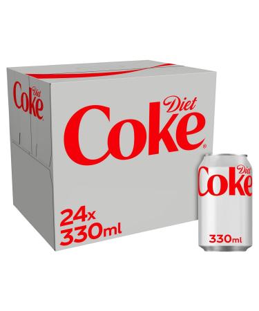 Diet.Coke 24-Pack - 330ml Cans | Crisp and Sugar-Free Elixir for a Refreshing Lifestyle | Stay Hydrated with Every Sip | Sugar-Free Indulgence | Timeless Refreshment