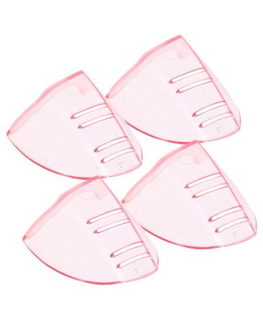 Baluue Safety Glasses Side Shields 2 pairs Flexible Slip on Side Shields for Eyeglasse Eyeglasses Frames Rosy