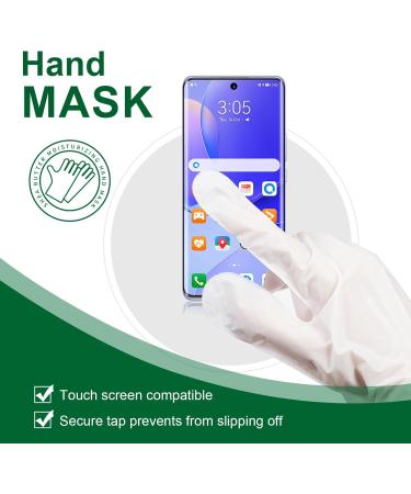 Uladec Lot de 5 paires de masques hydratants pour les mains au beurre de karit et au lait de ch vre pour mains s ches et gerc es - Buy Online on GoSupps.com