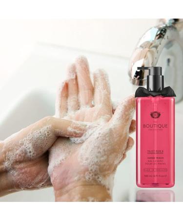 Grace Cole Boutique Velvet Rose & Sandalwood Hand Wash Soap 500ml - Buy Online on GoSupps.com